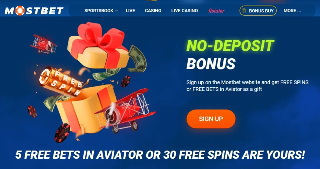 Mostbet bonus